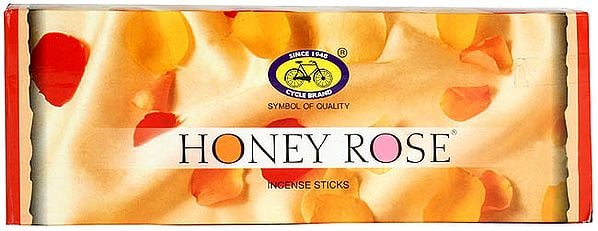 exotic india Honey Rose Incense Sticks 
