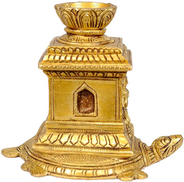 exotic india Incense Sticks Stand on Tortoise 