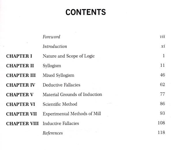 Exotic India Introduction To Formal Logic 