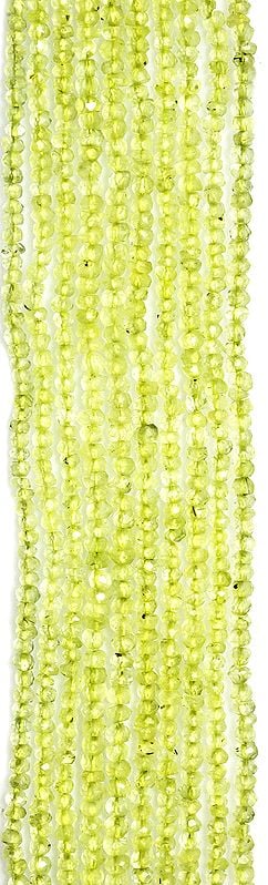 exotic india Israel Cut Prehnite Rondells