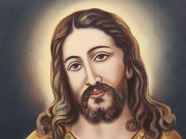 Exotic India Jesus Christ | Framed Oil Painting 