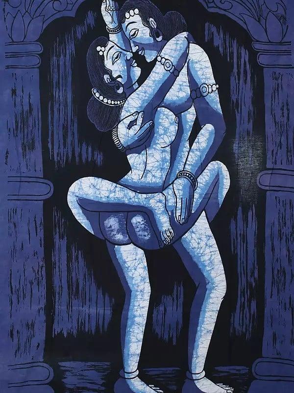 Exotic India Khajuraho | Batik Painting