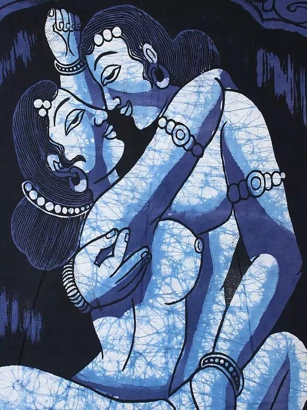 Exotic India Khajuraho | Batik Painting