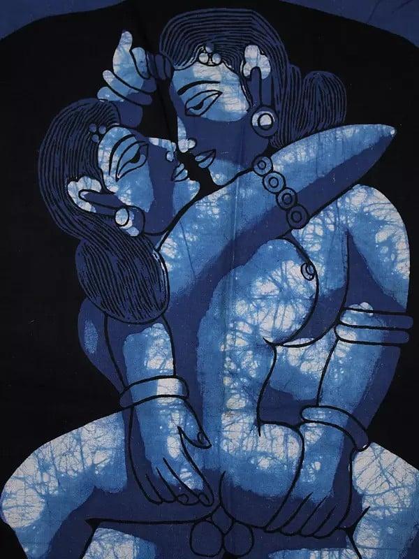 Exotic India Khajuraho | Batik Painting