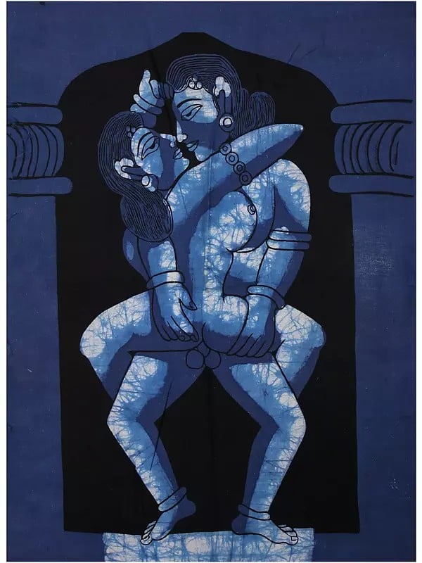 exotic india Khajuraho | Batik Painting