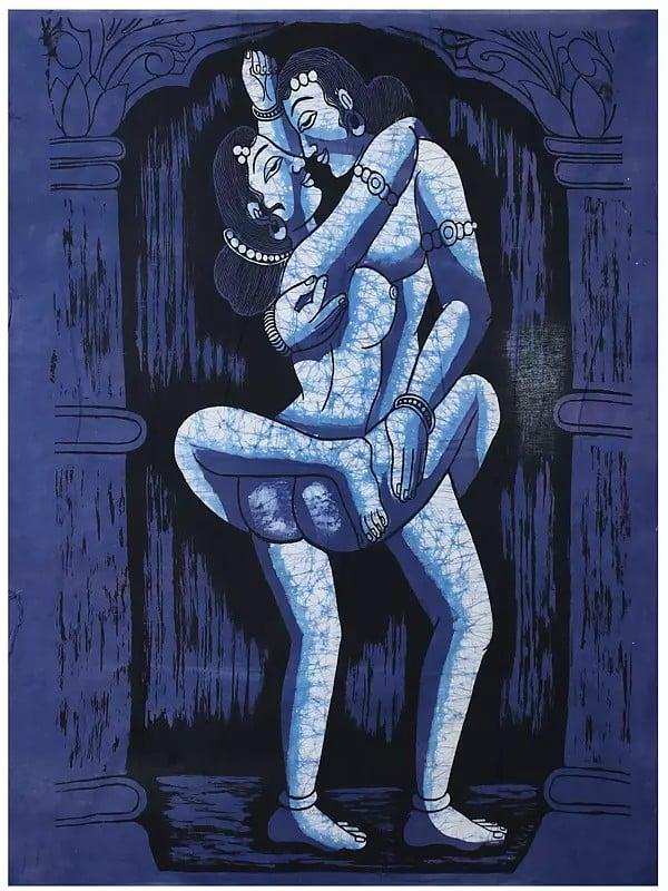 exotic india Khajuraho | Batik Painting