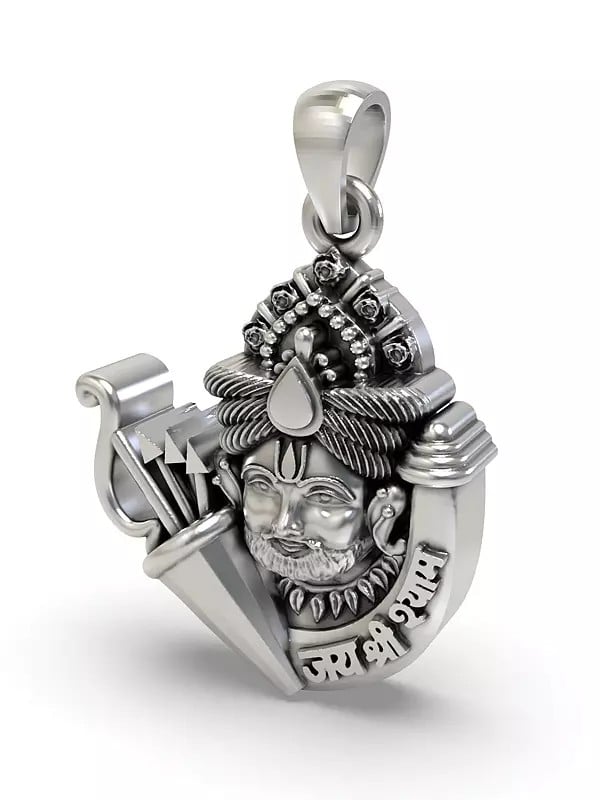 Exotic India Khatu Shyam (Jai Shri Shyam) Pendant 