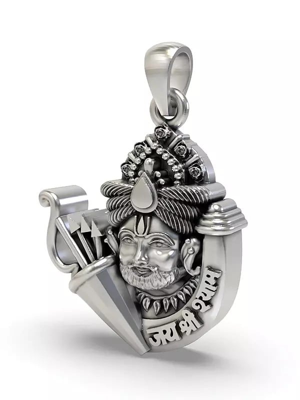 Exotic India Khatu Shyam (Jai Shri Shyam) Pendant 