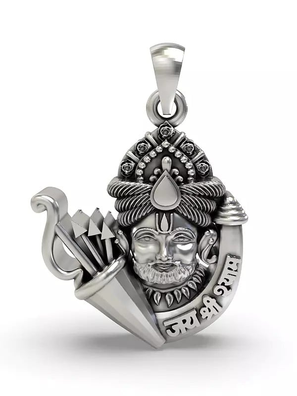 exotic india Khatu Shyam (Jai Shri Shyam) Pendant 