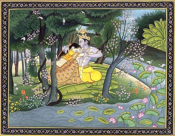 exotic india Krishna Consoles Radha