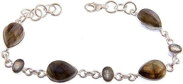 exotic india Labradorite Bracelet 