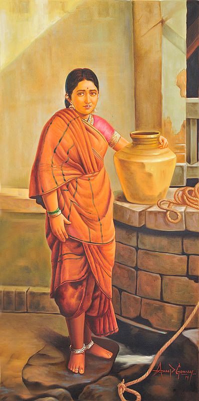 exotic india Lady At The Well