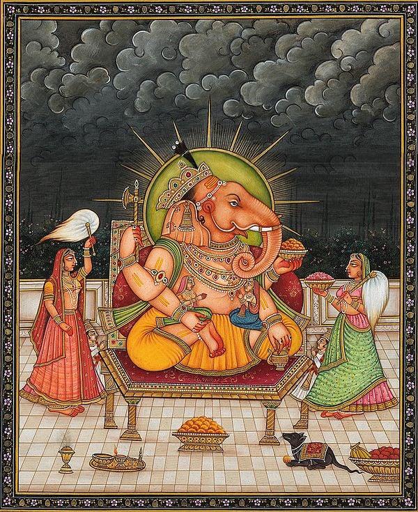 exotic india Lakshmi Ganapati 