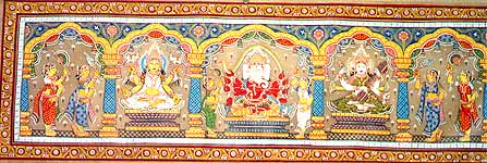 exotic india Lakshmi Ganesha and Saraswati