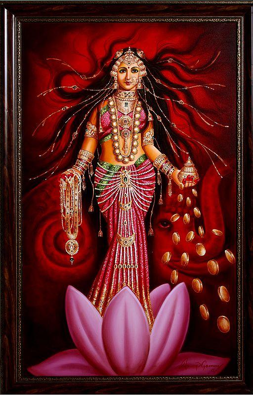 exotic india Lakshmi The Goddess of Abundance