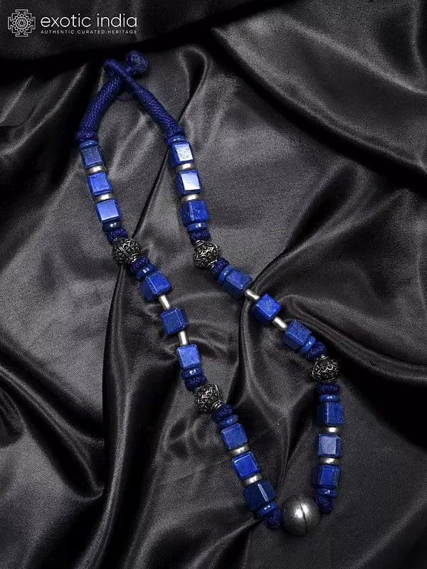Exotic India Lapis Lazuli Necklace 