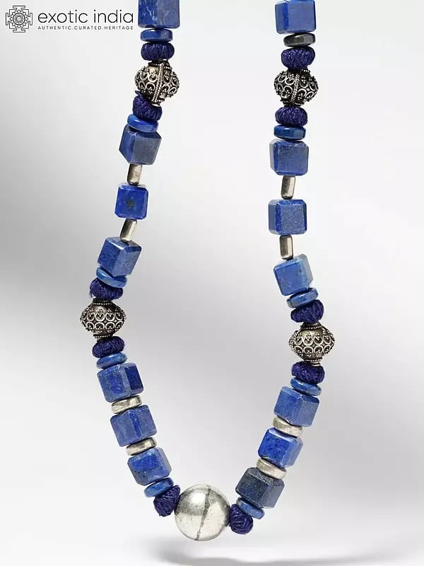 exotic india Lapis Lazuli Necklace 
