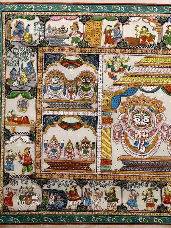 Exotic India Large Shri Jagannatha Ji