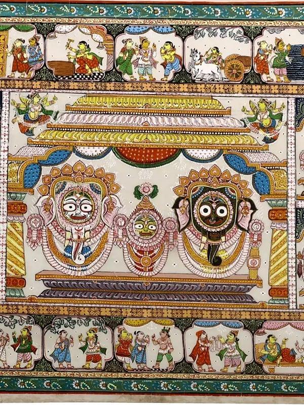 Exotic India Large Shri Jagannatha Ji
