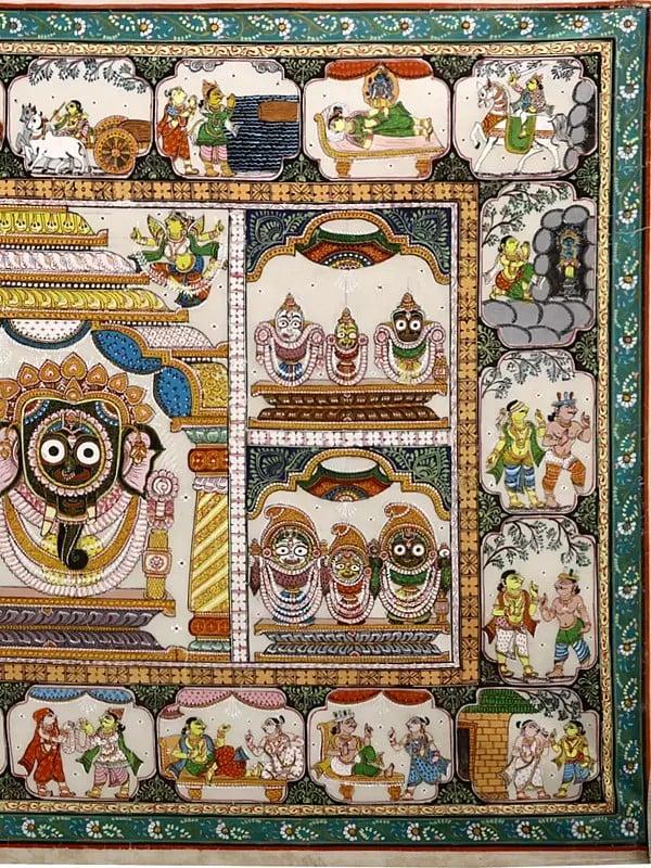 Exotic India Large Shri Jagannatha Ji