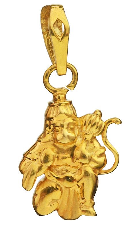 exotic india Lord Hanuman Pendant 