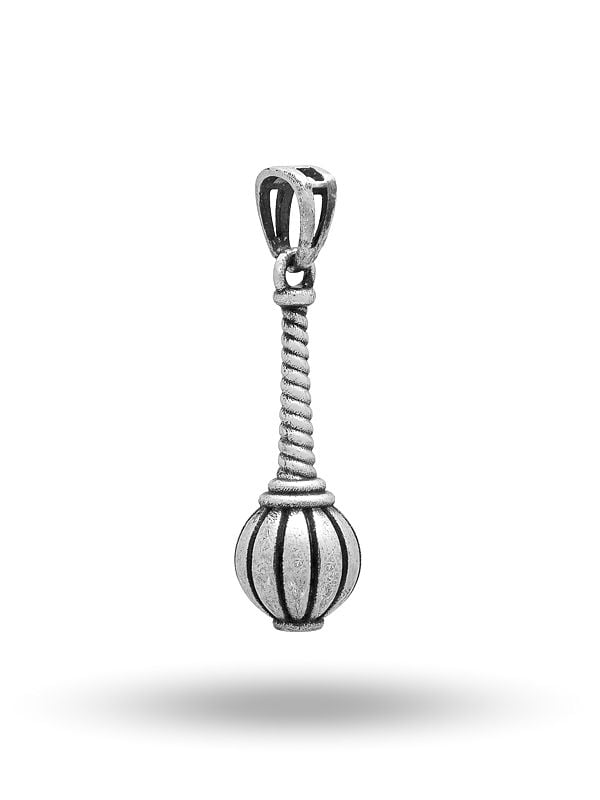 Exotic India Lord Hanuman Weapon Mace (Gada) Pendant 