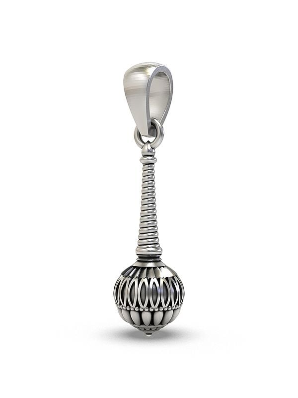 Exotic India Lord Hanuman Weapon Mace (Gada) Pendant