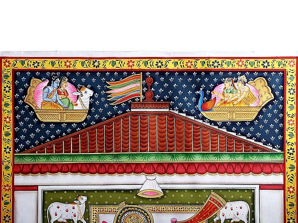 Exotic India Lord Shrinath Ji | Pichwai Art 