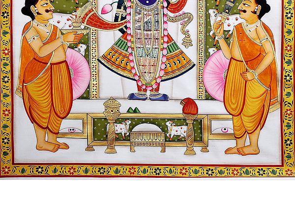 Exotic India Lord Shrinath Ji | Pichwai Art 