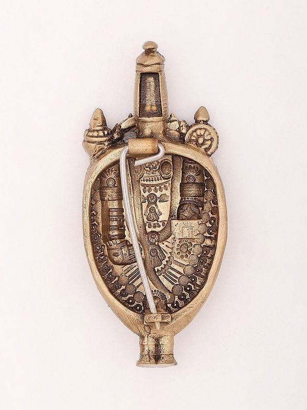 Exotic India Lord Venkateswara Swamy Brooch 