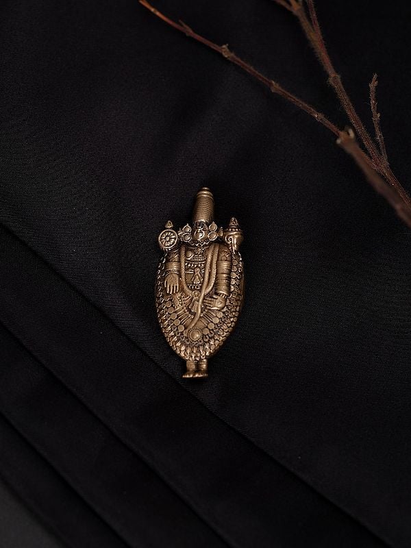 Exotic India Lord Venkateswara Swamy Brooch 