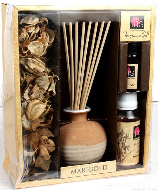exotic india Marigold - Home Fragrance Gift 