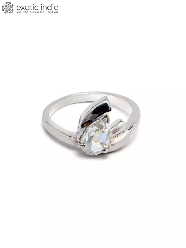 exotic india Marquise Cubic Zirconia Ring 