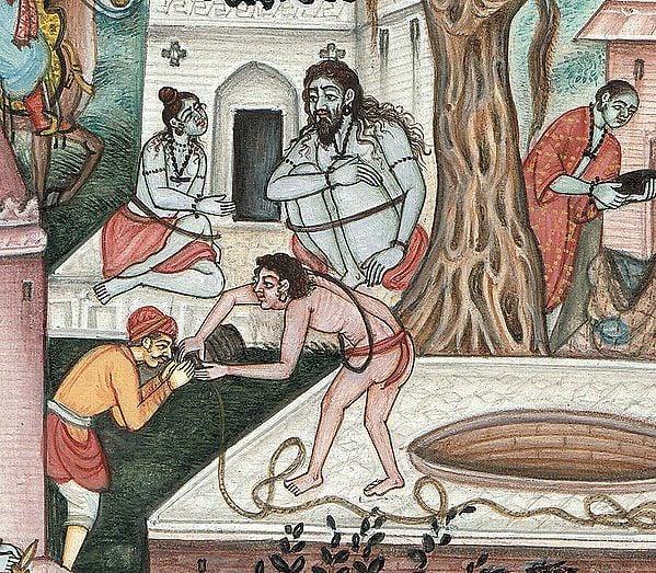 Exotic India Meeting With Sadhus 