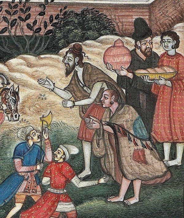 Exotic India Meeting With Sadhus 