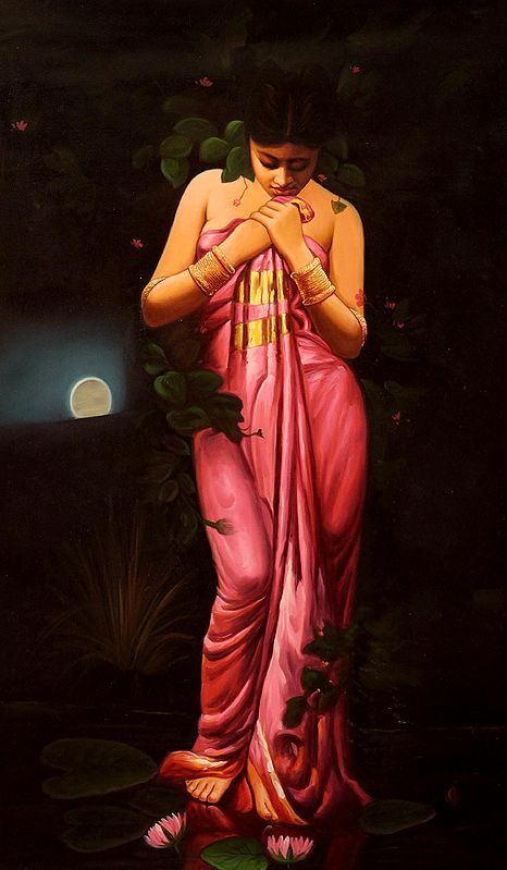 exotic india Midnight at the Lotus Pond 
