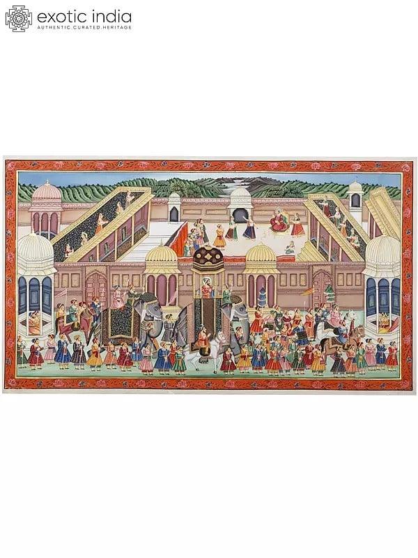 exotic india Mughal Procession 