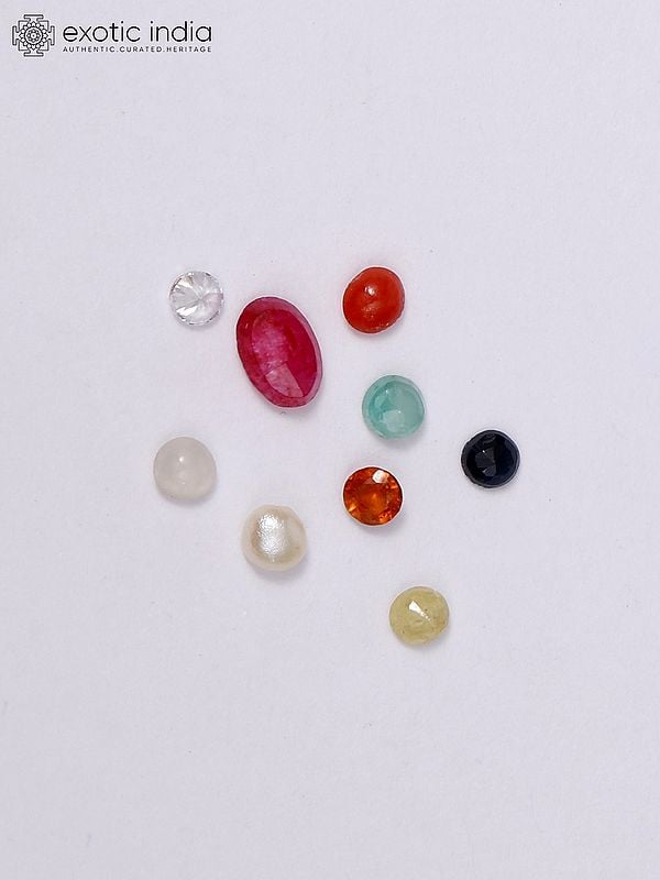 Exotic India Navaratna Gemstone Set 