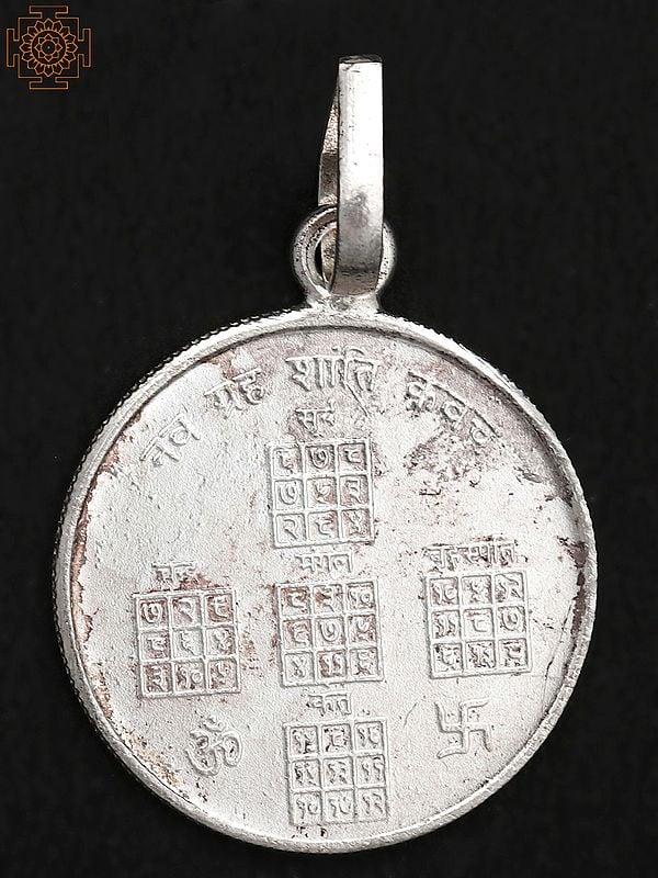 Exotic India Navgrah Shanti Yantra Pendant