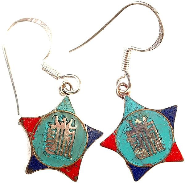exotic india Nepalese Earrings 