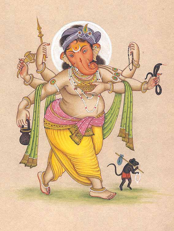 exotic india Nrittya Ganesha 