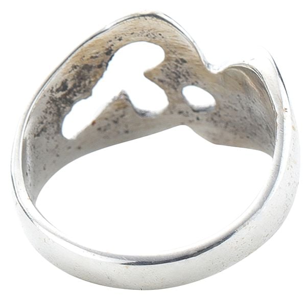 Exotic India OM (AUM) Sterling Silver Ring 