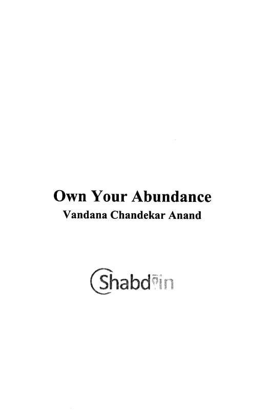 Exotic India Own Your Abundance 