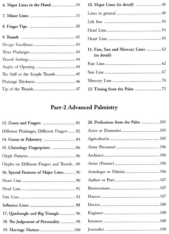 Exotic India Palmistry - Sutra & Siddhanta 