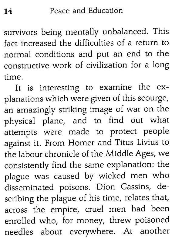 Exotic India Peace And Education 