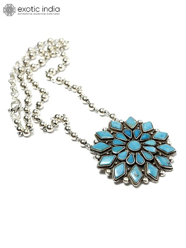 Exotic India Persian Turquoise Pendant