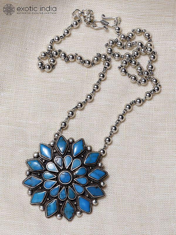Exotic India Persian Turquoise Pendant