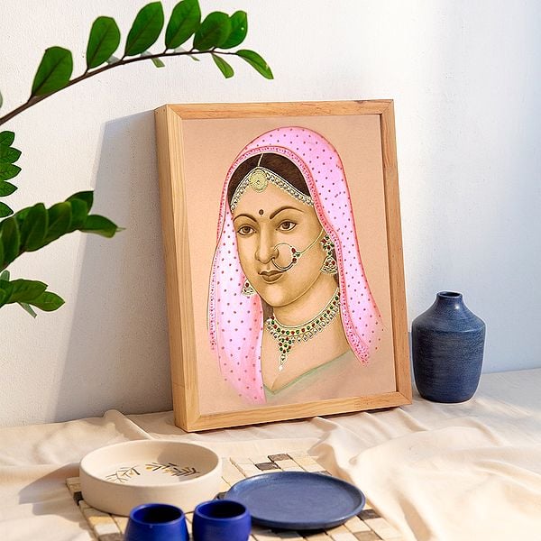 Exotic India Portrait Of An Indian Bride 