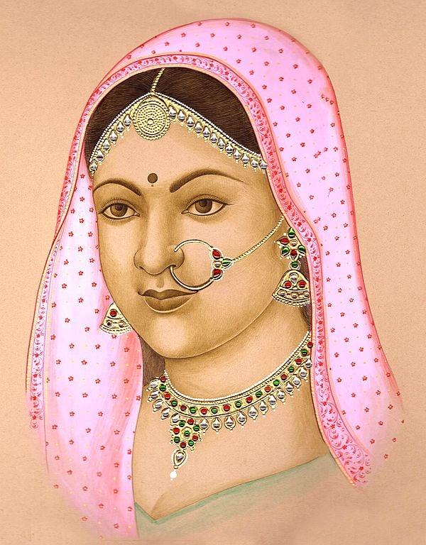exotic india Portrait of an Indian Bride 
