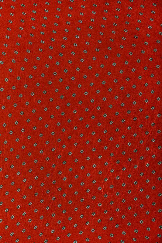 exotic india Printed Bandhani (tied-dyed) Fabric 